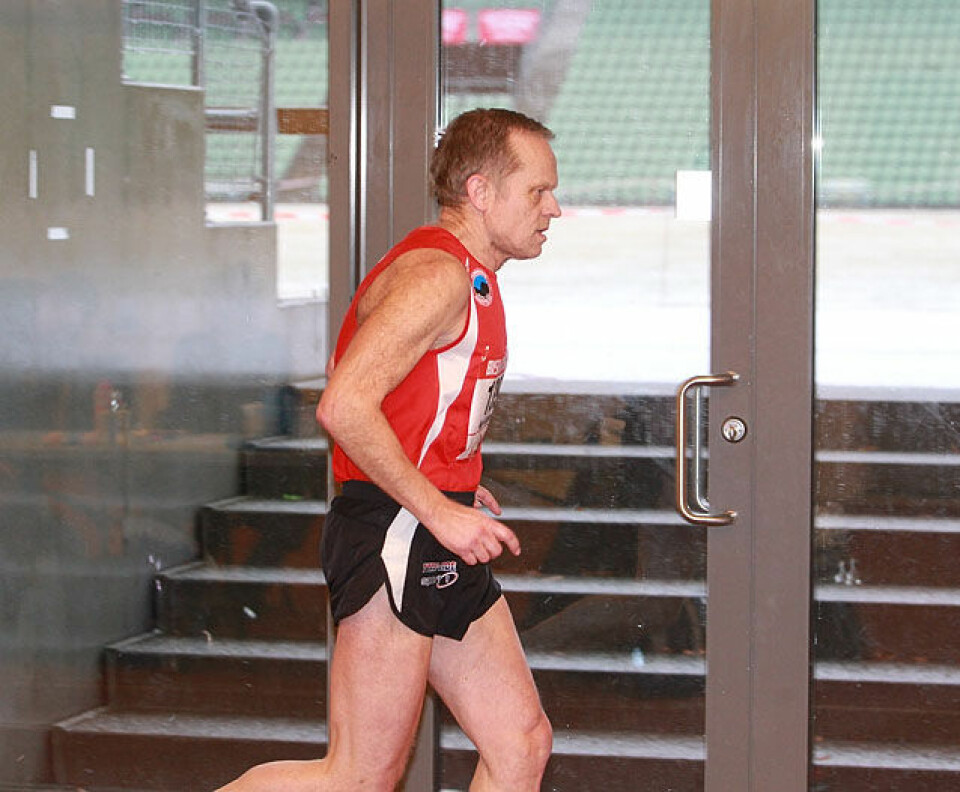 Bislett 50 km: John H. Strupstad og Kristine B. Walhovd vant Pulje2_Inge_A_Haugen_ut_mot_Bislett_A20G0824.jpg