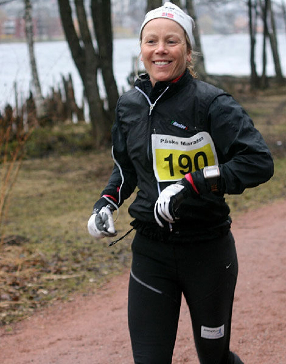 Paraplyvær under Påskemaraton