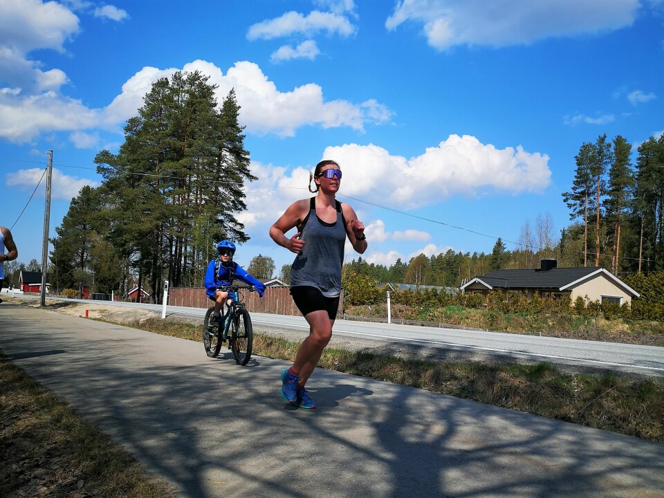 Grunnlovsmila med 17. mai-stemning på forskudd i Elverum Marit Fleischer.jpg