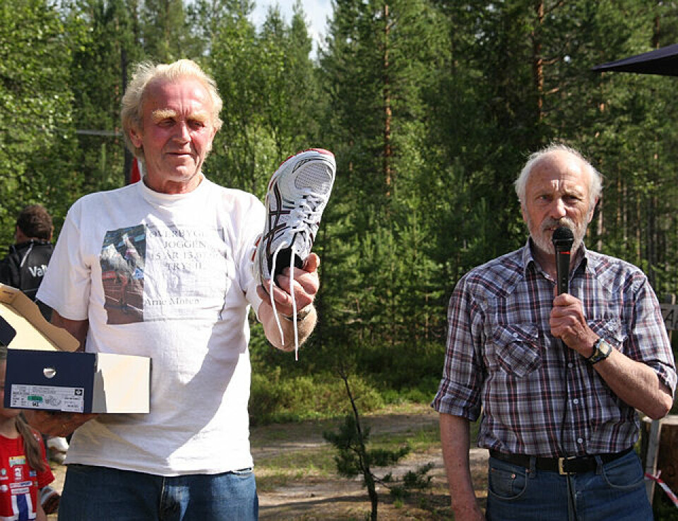 Hundre hedret Arne Moren Arne_Moren_Herleik_Nylund