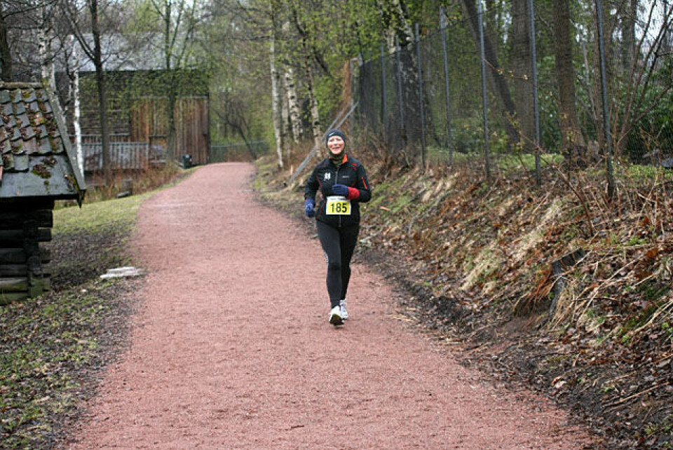 Paraplyvær under Påskemaraton