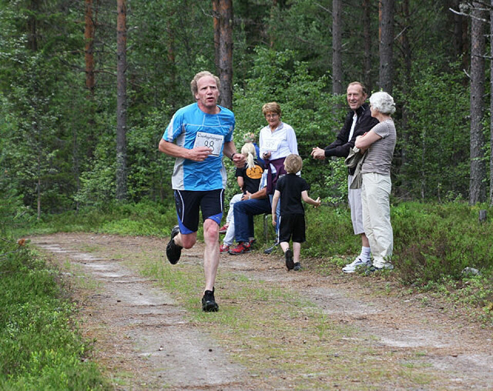 Hundre hedret Arne Moren 13km_Otto_Grafsroenningen_maal