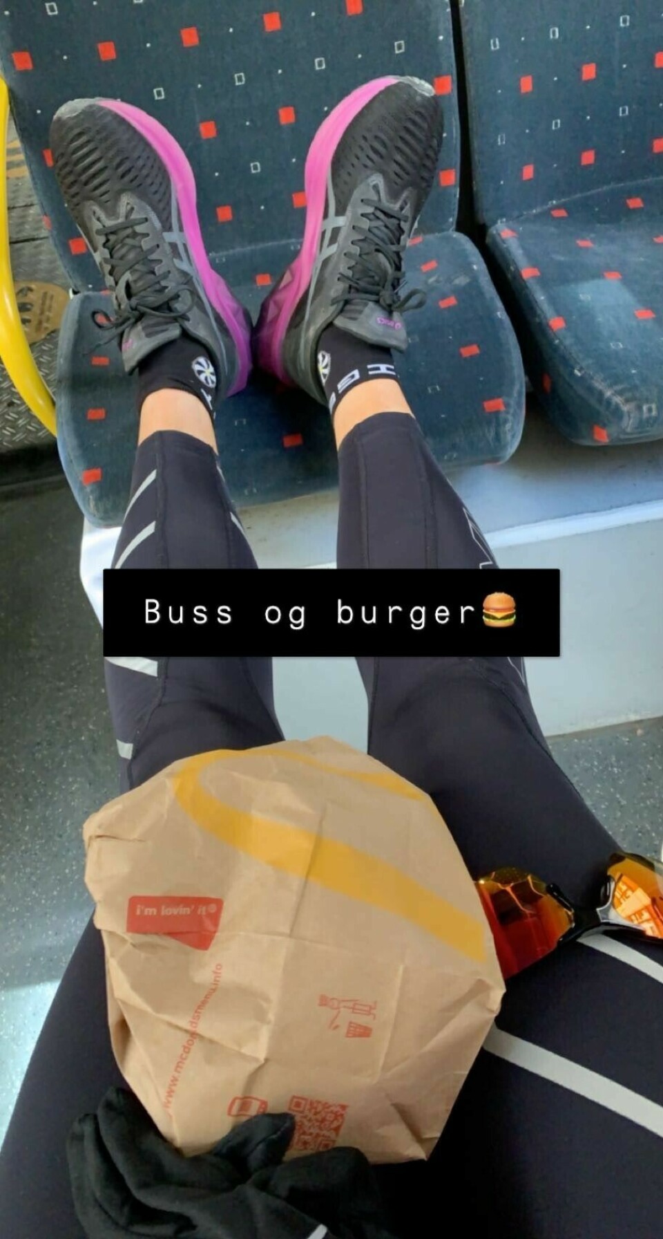 101 løp eller syklet Hagemanns 24-timers Anita_Sletten_buss_og_Burger.jpg