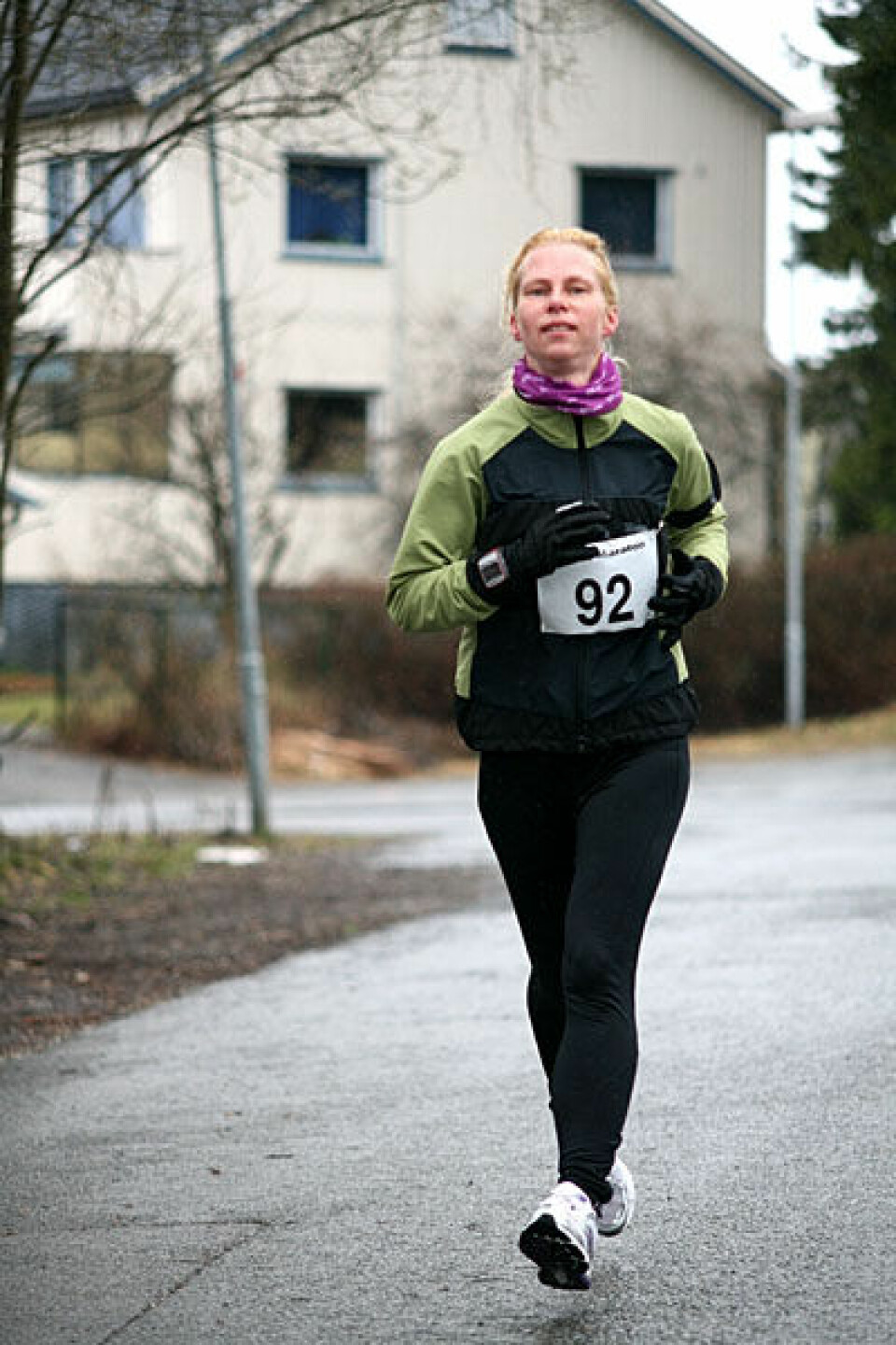 Paraplyvær under Påskemaraton