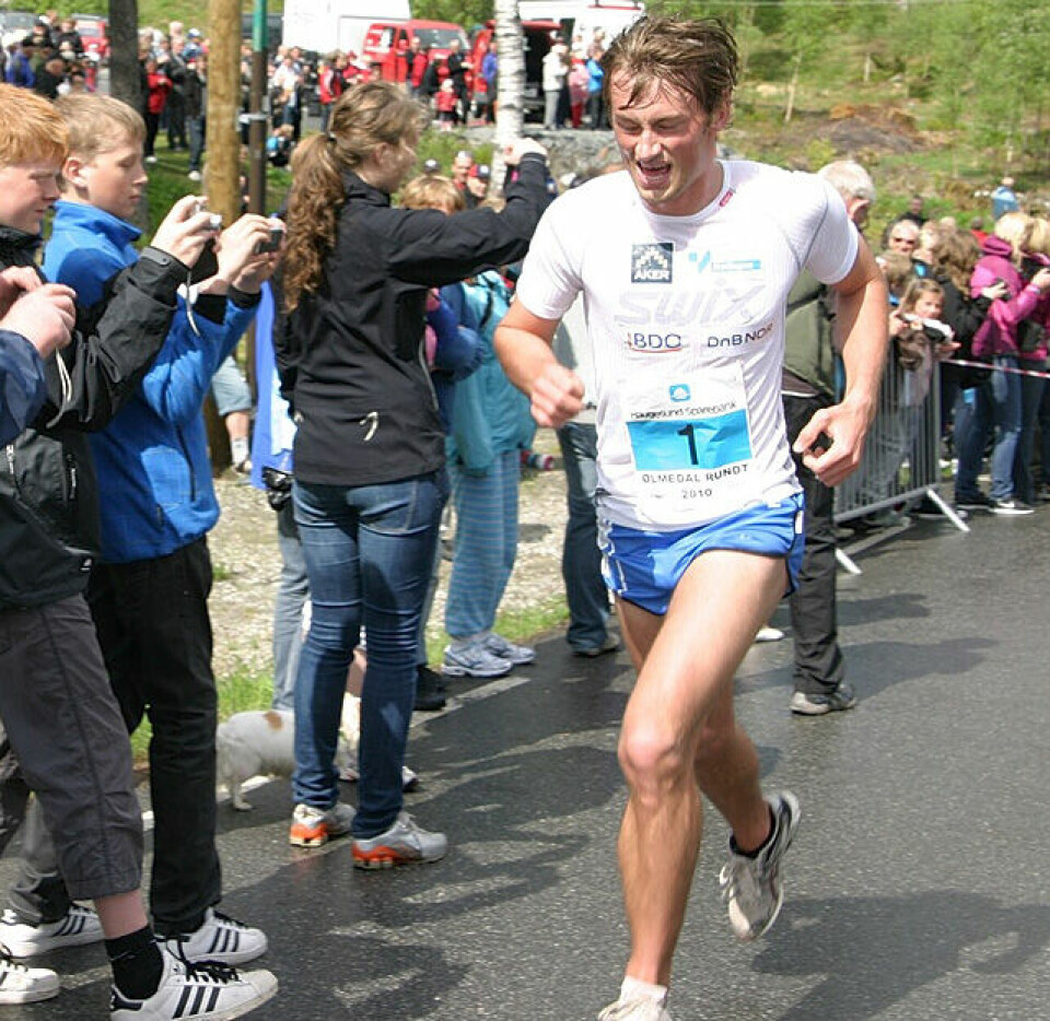 Den gang Petter Northug ble parkert i innspurten Petter_Northug_i_maal