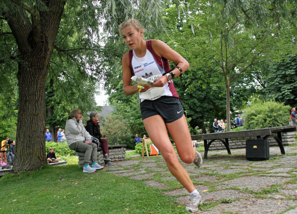 O-Ringen: Elitesprint i Uppsala sentrum or03PiaYVik.jpg