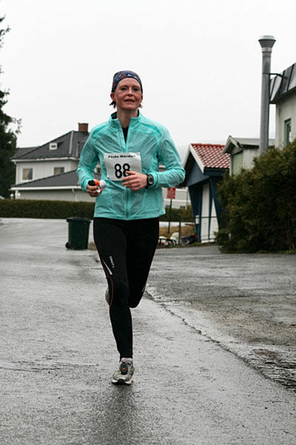 Paraplyvær under Påskemaraton