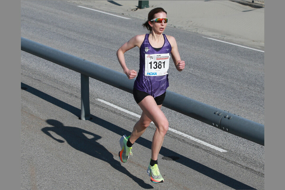 Annie Bersagel har sin personlige bestetid på halvmaraton fra 2014, men nå er hun tilbake i toppen. (Foto: Kjell Vigestad) Annie Bersagel har sin personlige bestetid på halvmaraton fra 2014, men nå er hun tilbake i toppen. (Foto: Kjell Vigestad)