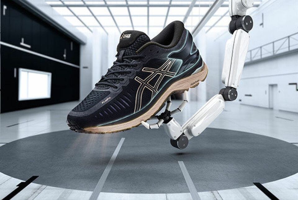 Slik ser damemodellen av den splitter nye Asics MetaRun ut. (Foto: Asics) Slik ser damemodellen av den splitter nye Asics MetaRun ut. (Foto: Asics)