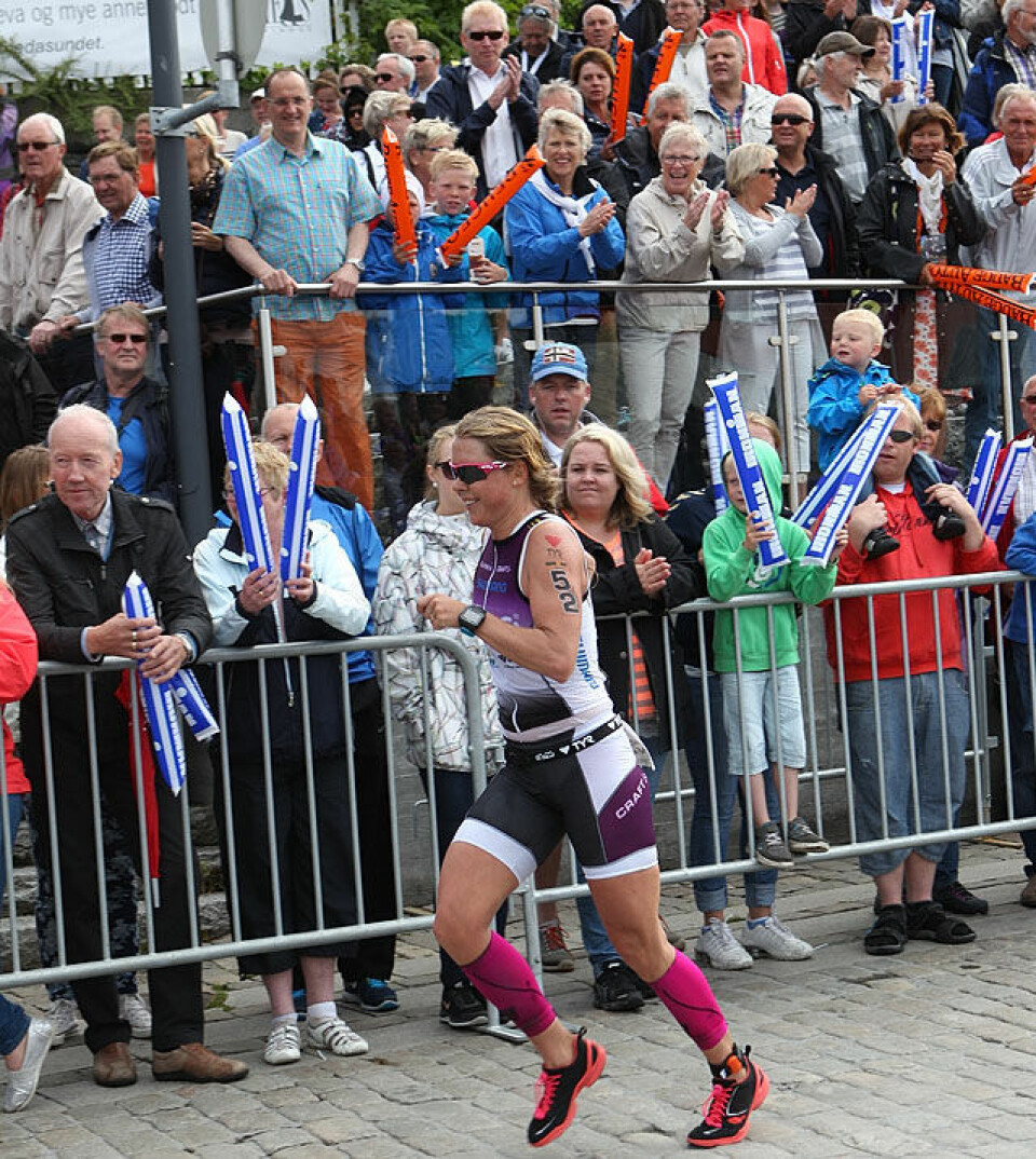 Mette P Moe beste norske i ny braksuksess for Ironman 70.3 Haugesund