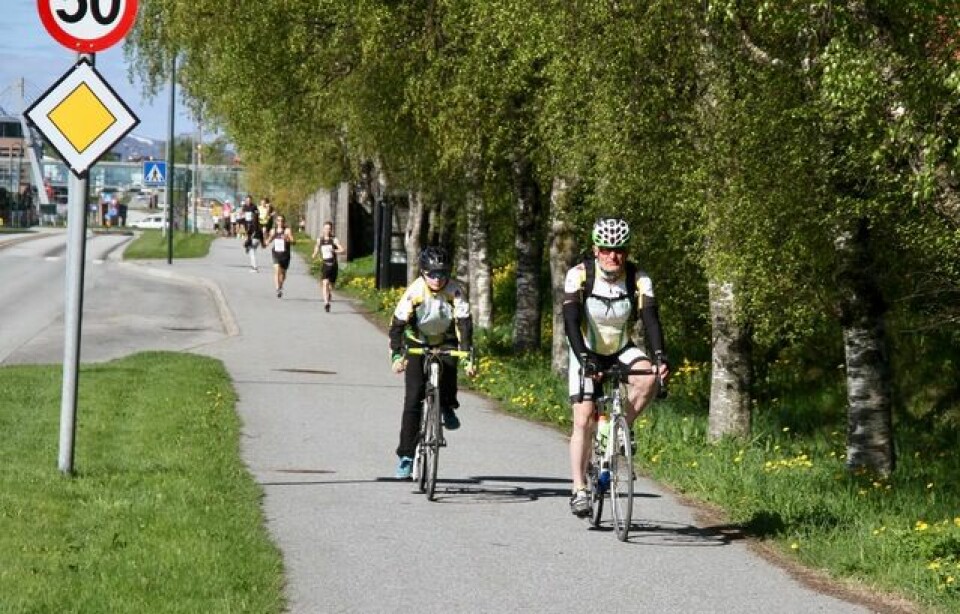 19-åringen Jonas Hesthaug vant maraton i Ålesund Ledesykkel