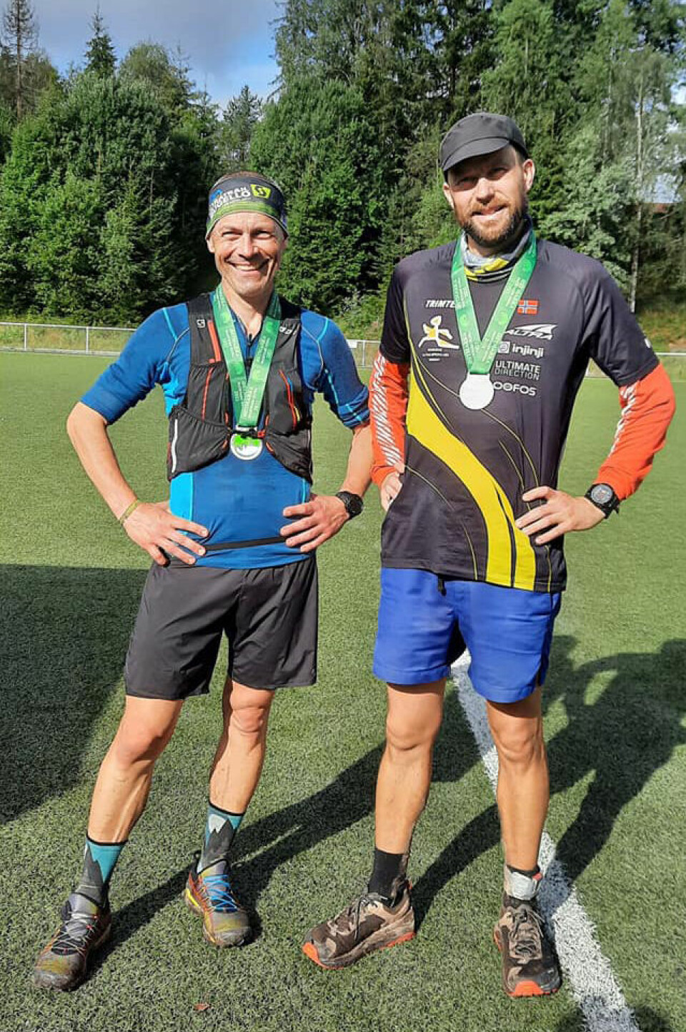Kirsti Johnsen Skåtøy og Luca Roncoroni holdt ut lengst i Østmarka Backyard Ultra Luca-Roncoroni-og-John-Asphjell.jpg