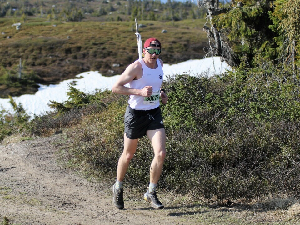 Ragnhild Haukåen rekordrask i Birken Fjellmaraton Yngvar H¢imyr Solberg.jpg