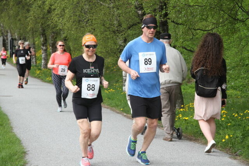 19-åringen Jonas Hesthaug vant maraton i Ålesund Halv_Anne_Solnoerdal
