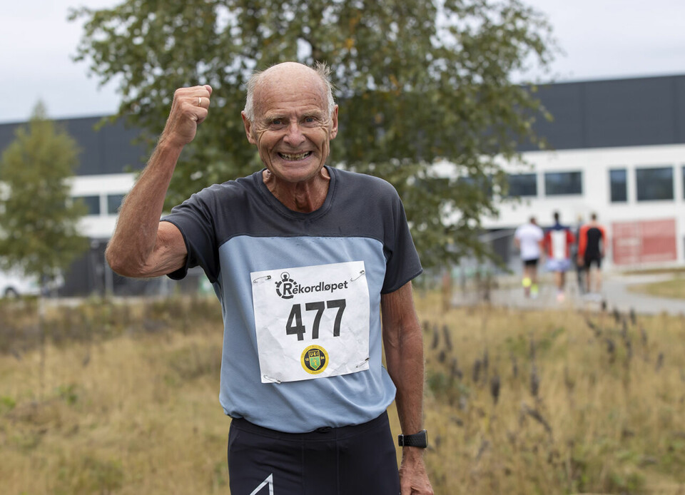 Norsk klasserekord på 5 km i Rekordløpet på Gardermoen Christian-Boers-Lind-maal.jpg