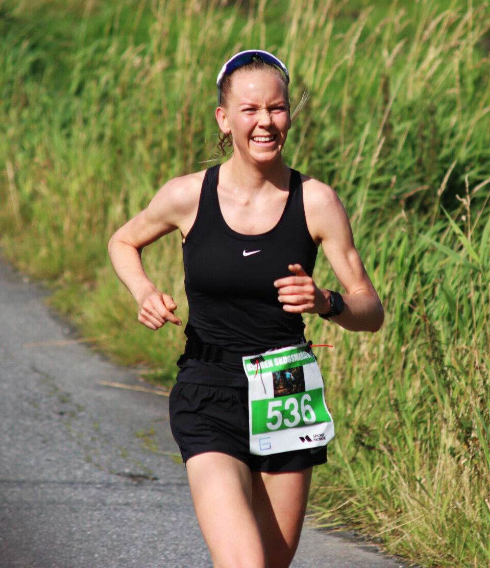 Tor-Aanen Kallekleiv og Liv B. Jegteberg Lystad vant Bergen Skogsmaraton 21km-K1-Mossestad.jpg