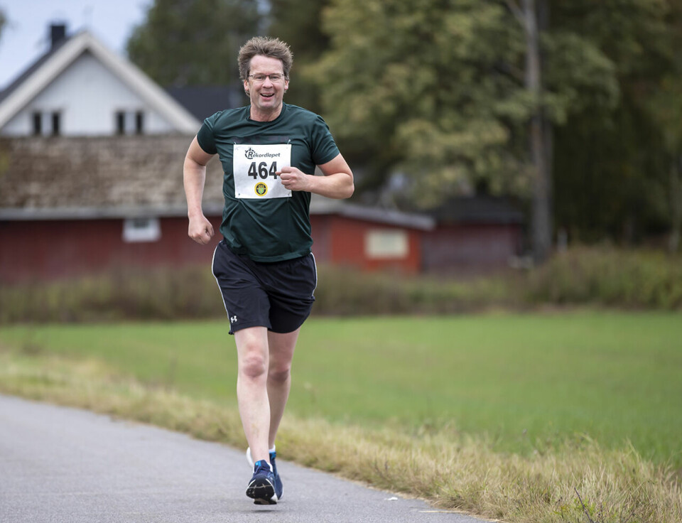 Norsk klasserekord på 5 km i Rekordløpet på Gardermoen Terje-Aspegren.jpg