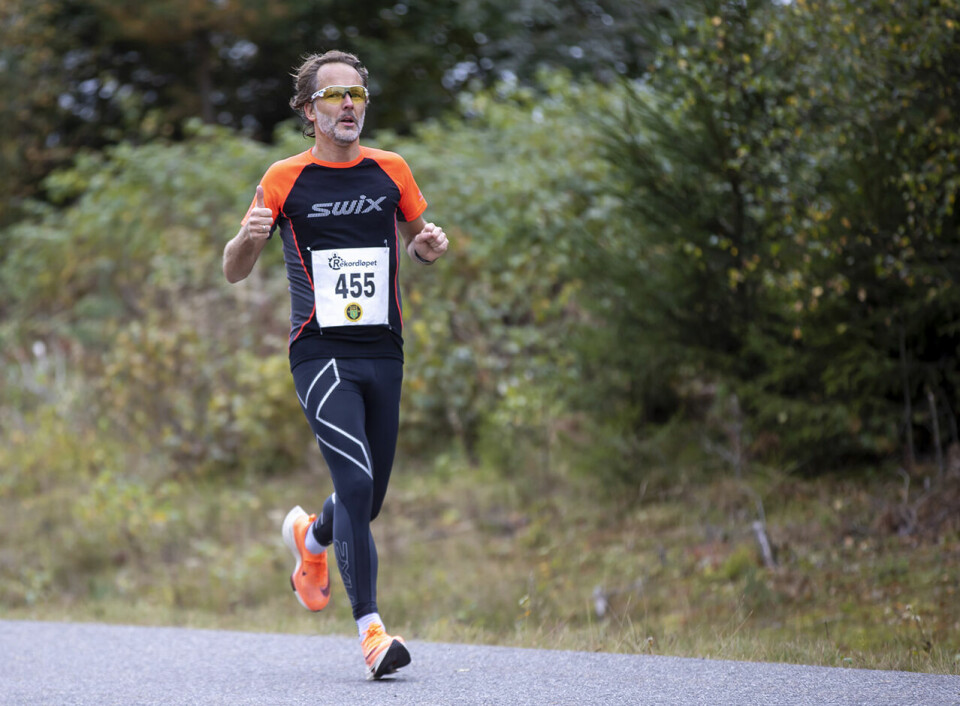 Norsk klasserekord på 5 km i Rekordløpet på Gardermoen Finn-Haakon-Roedland.jpg