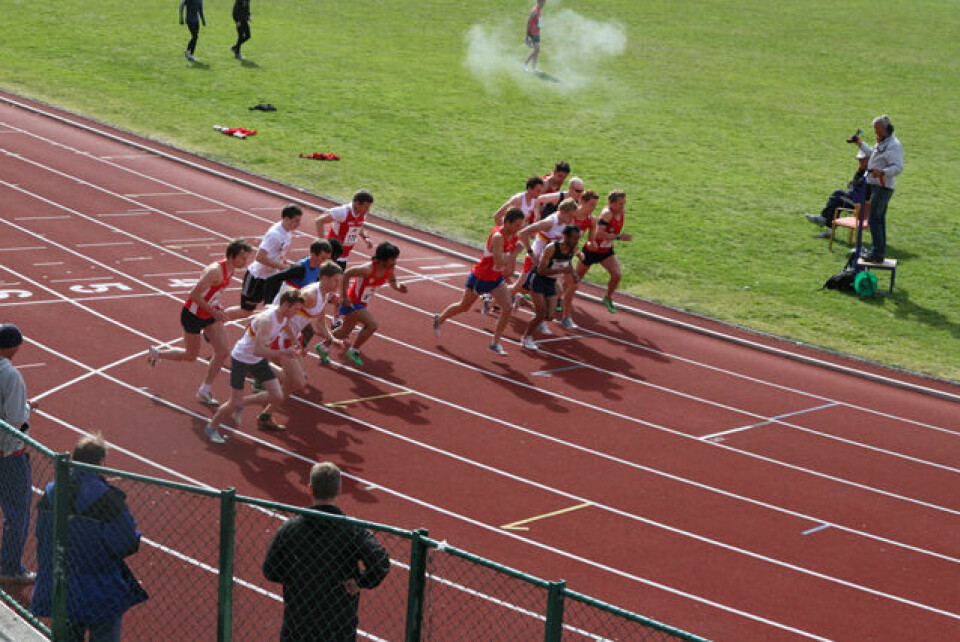 Framolekene avsluttet med 3000 m