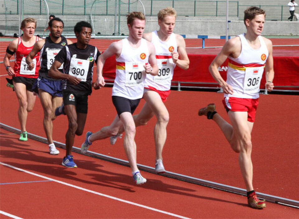 Framolekene avsluttet med 3000 m