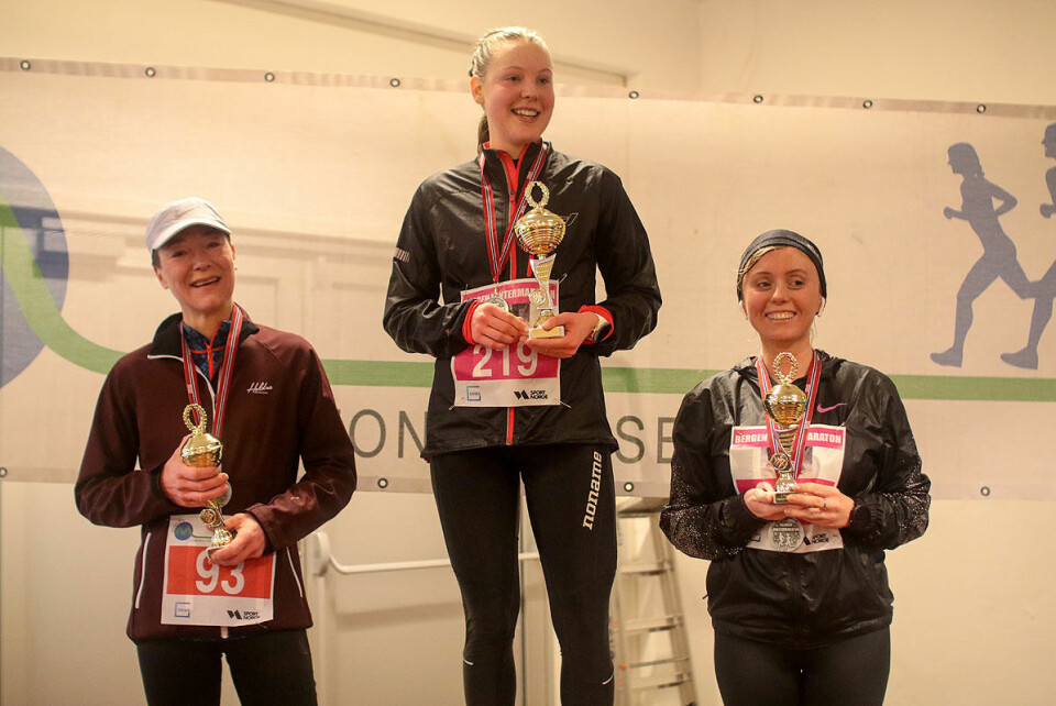 Marit og Milla raskest i Bergen Vintermaraton 3J6A1644.jpg