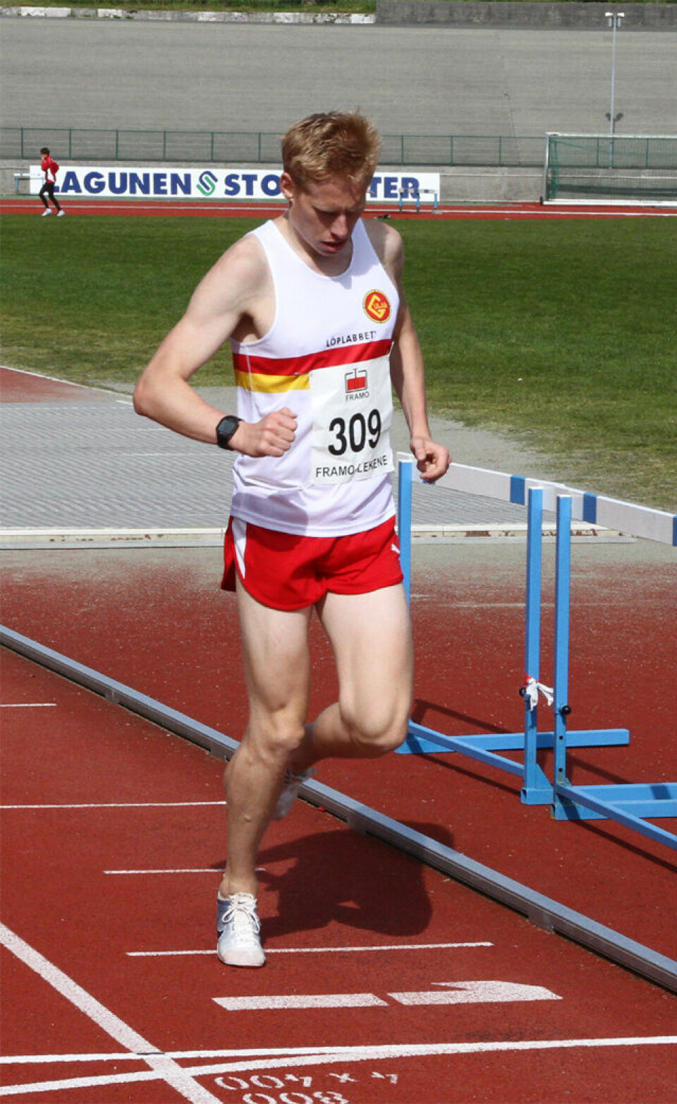 Framolekene avsluttet med 3000 m