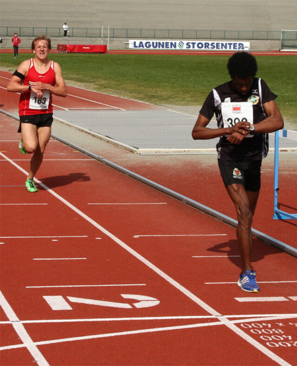 Framolekene avsluttet med 3000 m