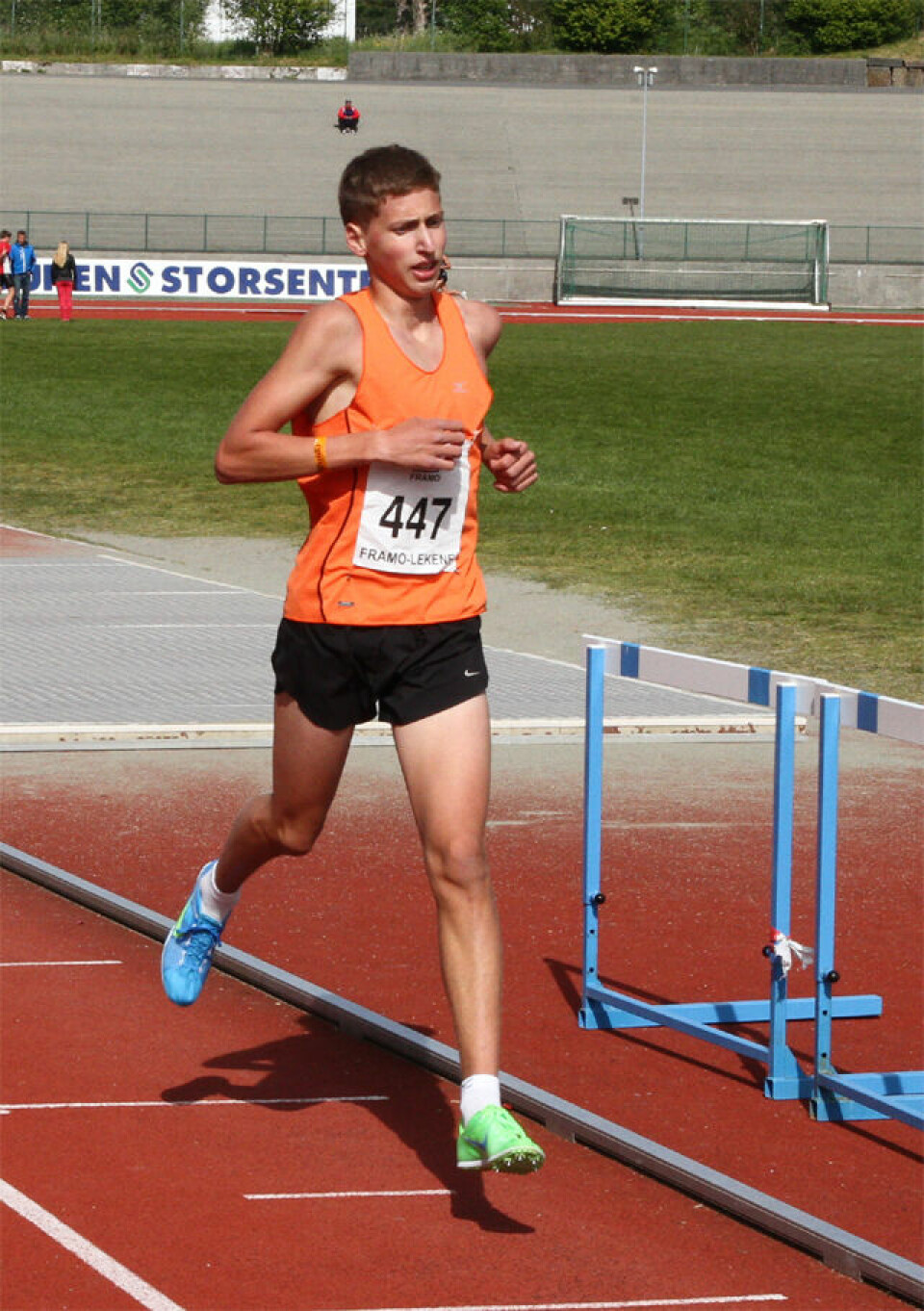 Framolekene avsluttet med 3000 m