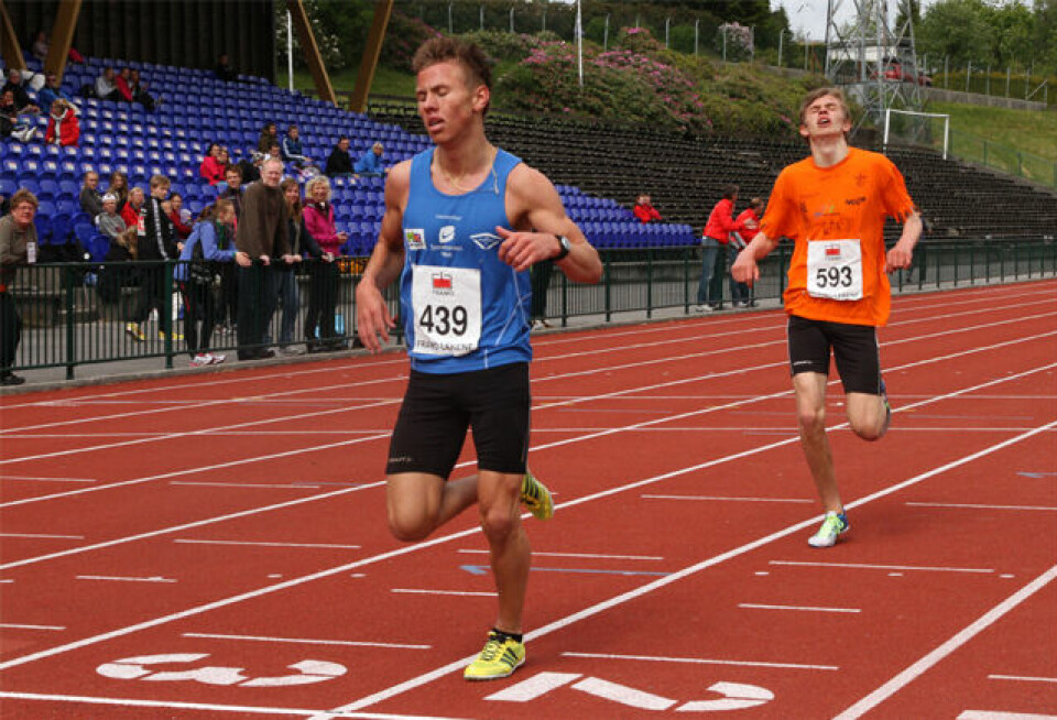 Framolekene avsluttet med 3000 m