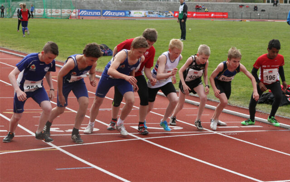 Framolekene avsluttet med 3000 m