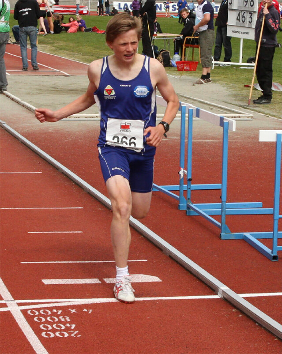Framolekene avsluttet med 3000 m