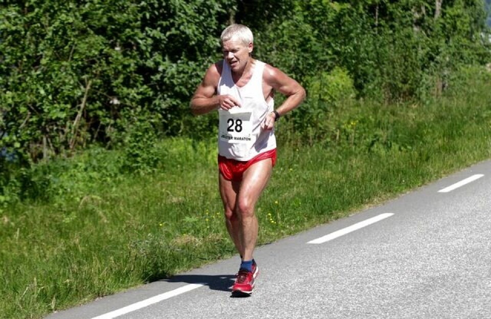Sverre Gunnar Brunstad vant maraton i Jølster Bjoern_Gjerde_maraton