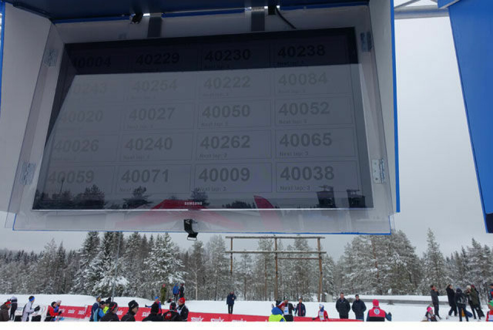 Stor entusiasme blant utøvere og lag i StafettBirken DSC09469-veksling.jpg