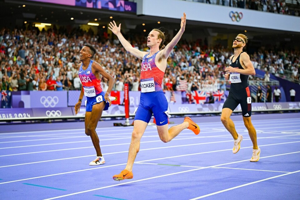 Jakob Ingebrigtsen ble den perfekte fartsholder da Cole Hocker tok OL-gullet på 1500 m 1500m-menn-finale-Hocker.jpg