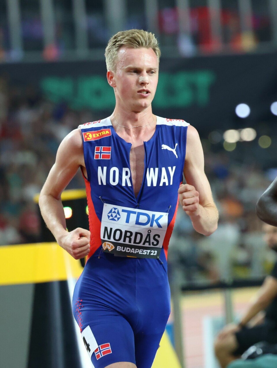 Jakob Ingebrigtsen ble den perfekte fartsholder da Cole Hocker tok OL-gullet på 1500 m VM Friidrett 2023 Budapest - 5000 meter menn finale - Narve Gilje Nordås