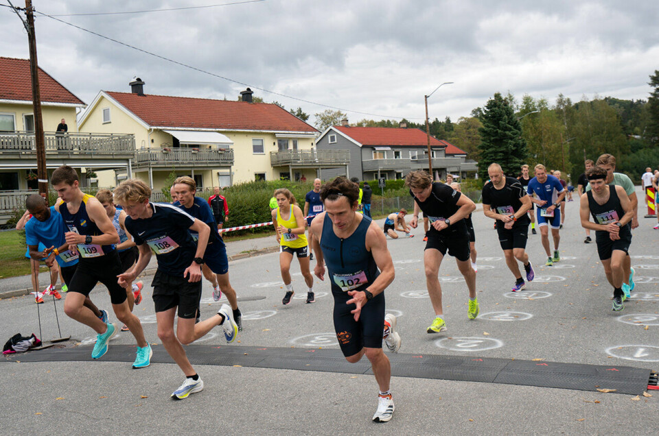 Løyperekord og seier til Kristine Eikrem Engeset i Schjongs5er'n Starten-DSC06292.jpg