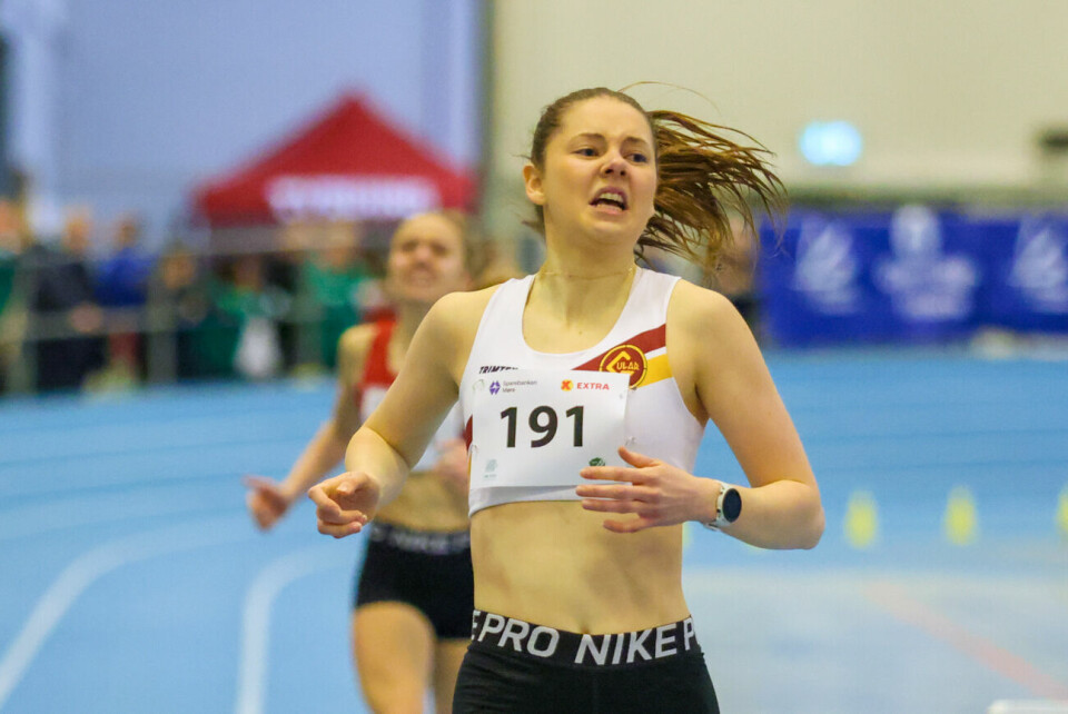 Erle Musum Lyng viste lovende takter på 800 meter. (Foto: Martin Hauge-Nilsen) Erle Musum Lyng viste lovende takter på 800 meter.