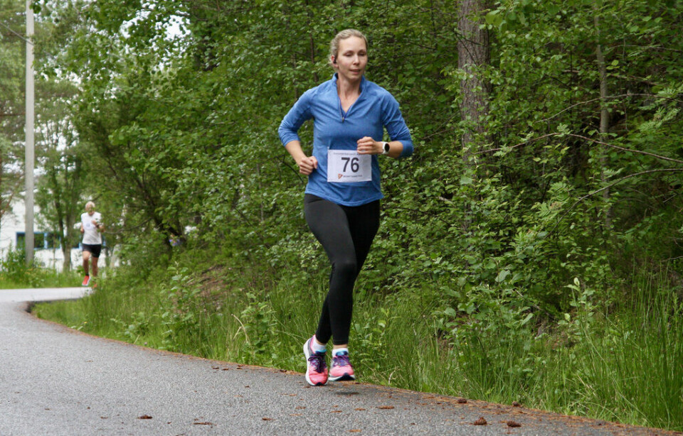 Sommerkarusellen blei årets første løp i Ålesund 5km_vinner_kvinner_Anne_Lise_Hurlen