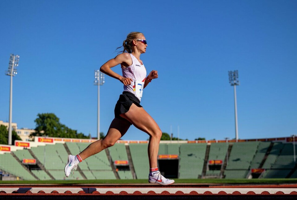 Norge tok flest gullmedaljer i EM Friidrett Bislett 5k og 10k - 5000m KS - Ine BAKKEN (74)