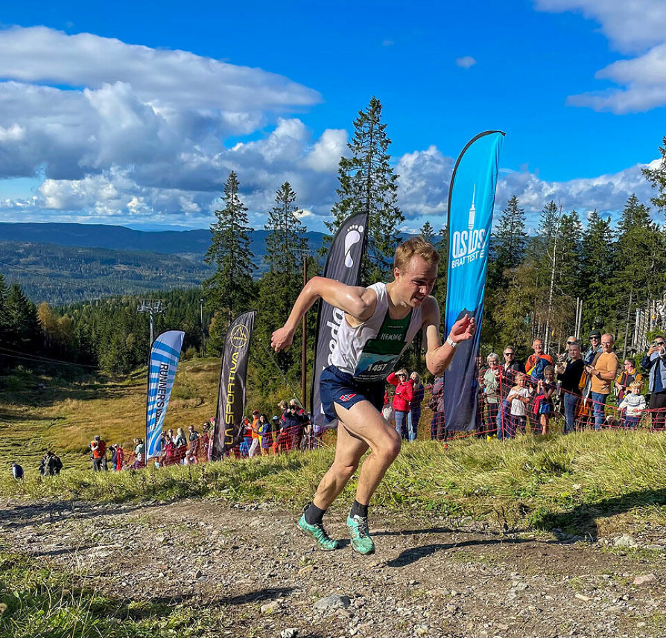 Heidi Weng og Kasper Fosser vant Oslos Bratteste Kasper Fosser.jpg