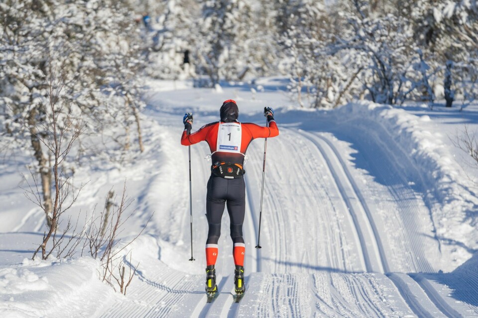 Trått og bratt, men stake lell? Karstein Johaug jr.jpg