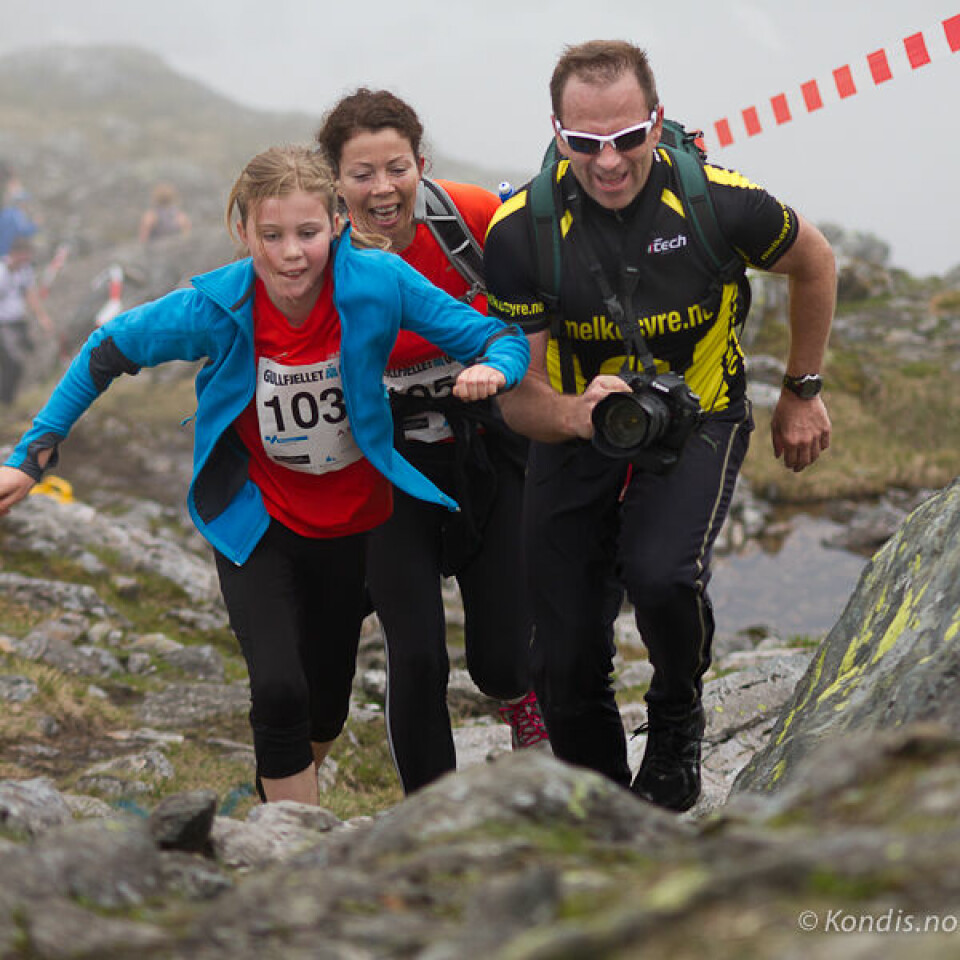 Løyperekorder i Gullfjellet opp