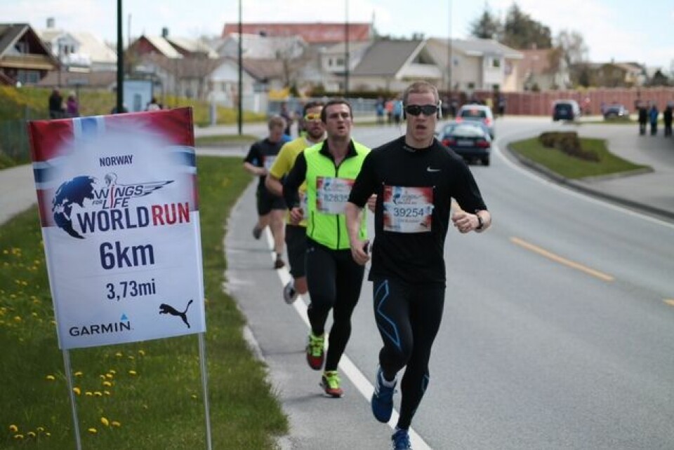 Brødre vant i Norge og Florida i Wings for Life World Run bilde 2.jpg