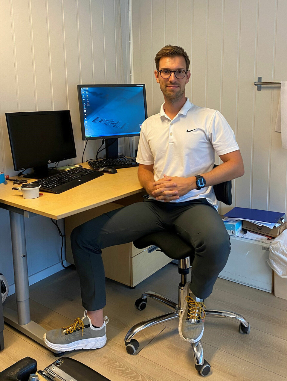 Prosjekt Mission Possible – Cato Thunes om avhengighet 1Fysioterapeut-kontor.jpg