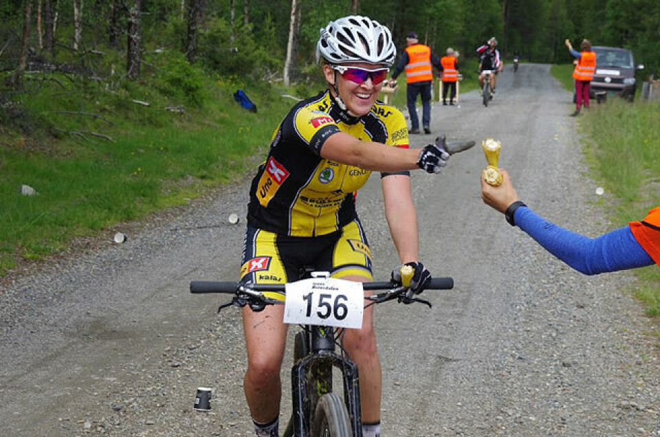 Team Trek Mesterhus og Ullevål SK toppet i TransØsterdalen Anne_Coucheroun_lordag.jpg