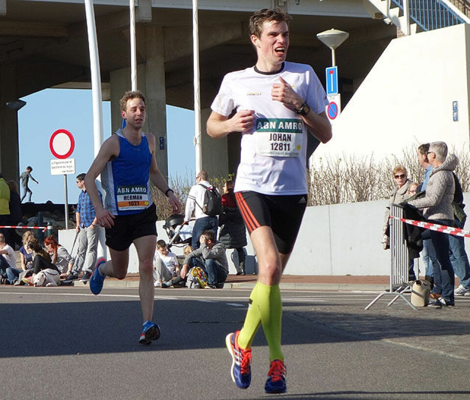 Varmen preget løpet i Den Haag Johan_Nordby_skvidar16km.jpg