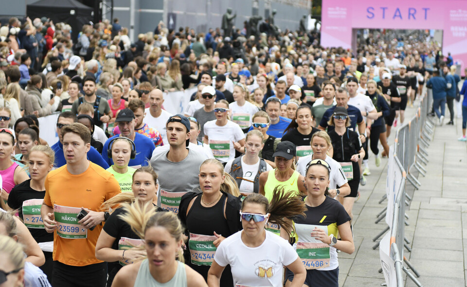 Se personen oppi skoa, er Tim Bennetts oppfordring i denne kommentaren. (Foto: Bjørn Johannessen) Oslo Maraton