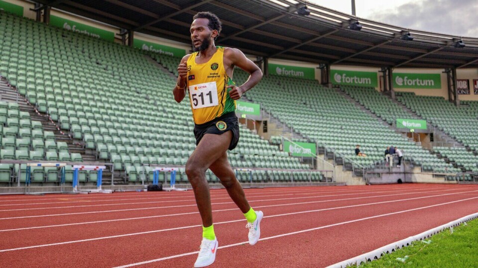 Seks formsterke løpere om sin gode sesongstart Sommerstevnet, Bislett - MS 5000m - Awet Nftalem Kibrab (511)