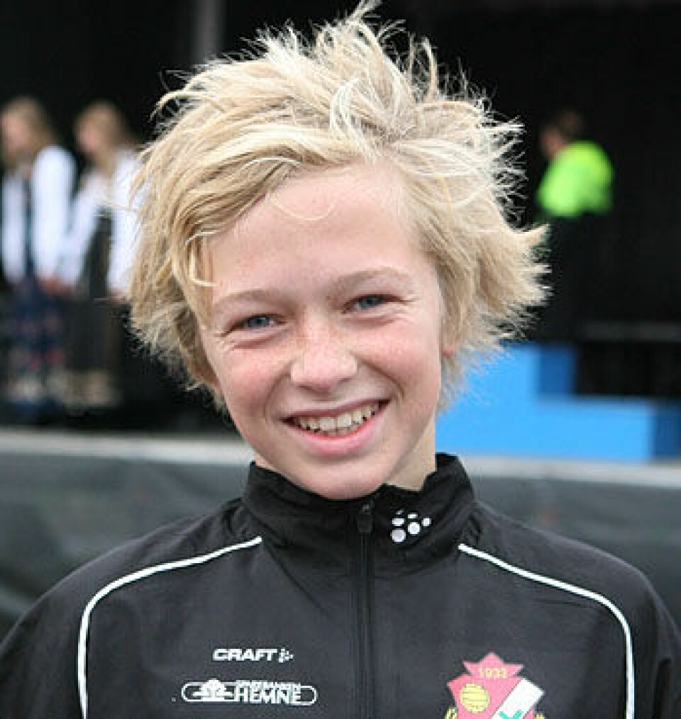 15-åringer med sterke 3000 m-løp Joakim_Soedal_2010_7099