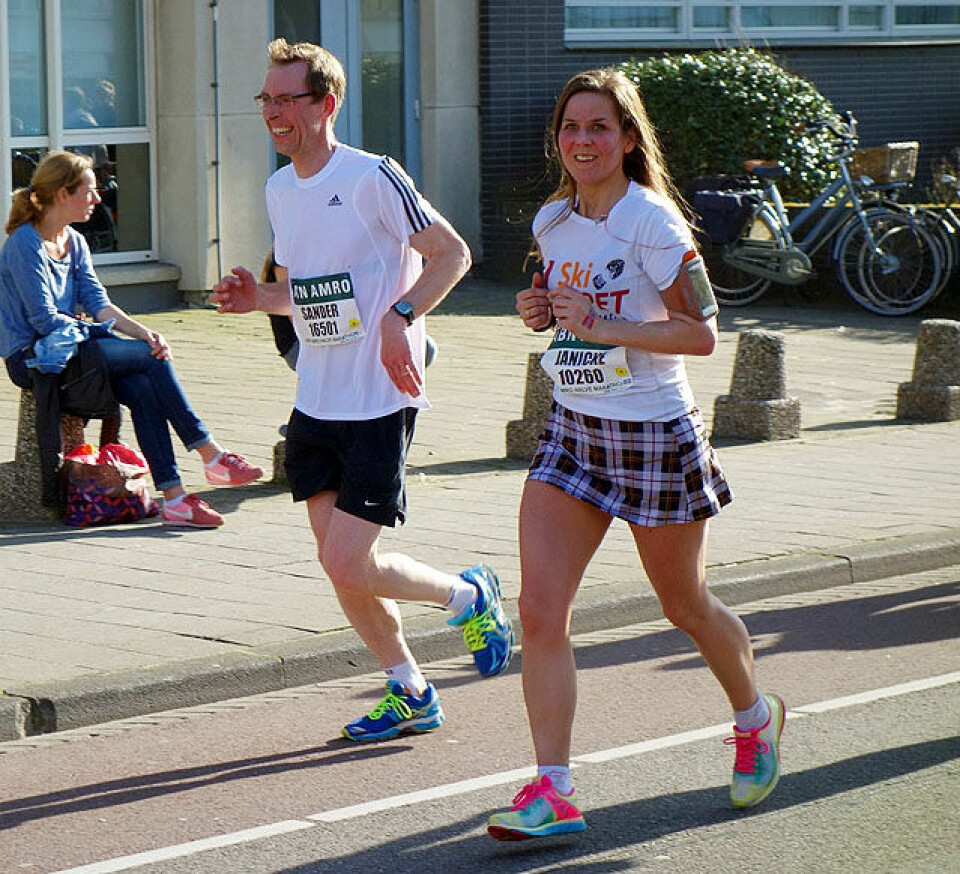 Varmen preget løpet i Den Haag Janicke_Eckelberg_skilopet.jpg